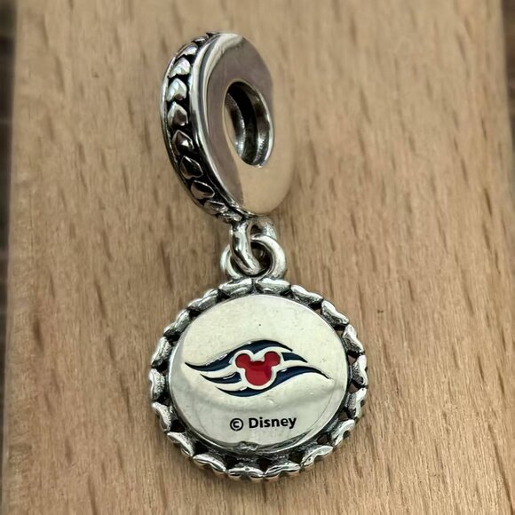 Pandora Wish Cruise Line Disney Charm Pendant, S925 Silver Bracelets - Picture 2 of 4